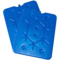 ToCi – 800 G batería Sets planas para nevera portátil Acumuladores Eisbox nevera Pack Ice Pack Freeze tarjeta azul- 2…